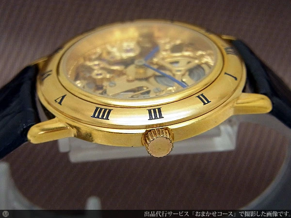 CANDINO / キャンディーノ スケルトン 自動巻き ローマン ゴールド