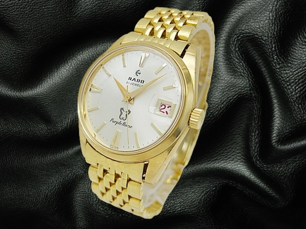 RADO Purple Horse 21 Jewels Ref.11647 Manual Wind Silver Dial GF