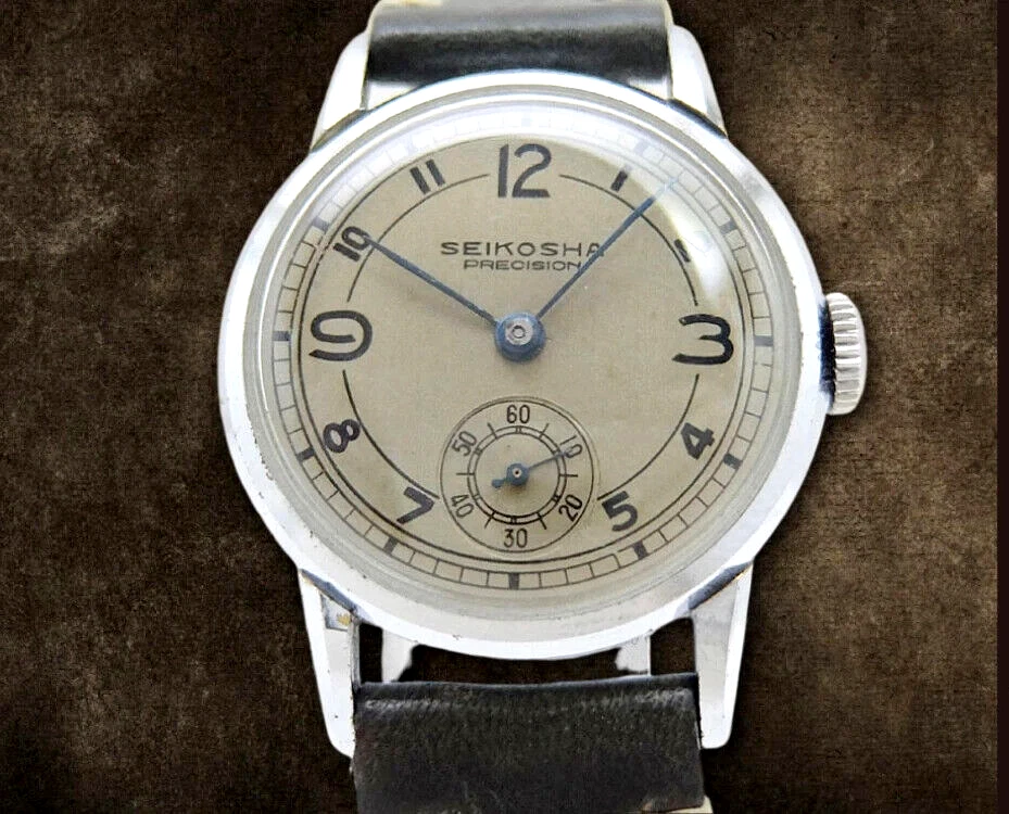 SEIKOSHA Precision 10A Manual Vintage 1940s Sector Dial