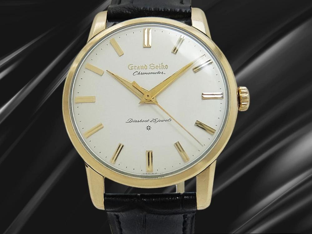 Grand Seiko 1st Model Chronometer J14070 Cal.3180 14K GF 1963 SD